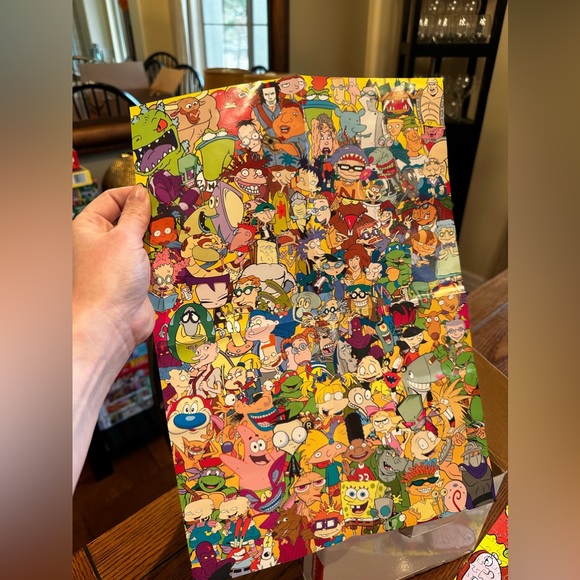 Nickelodeon Aquarius Cartoon Character Puzzle, 3000 pc, Excellent Condition! - Picture 4 of 7